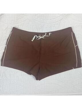 Faded Glory Brown Swim Shorts